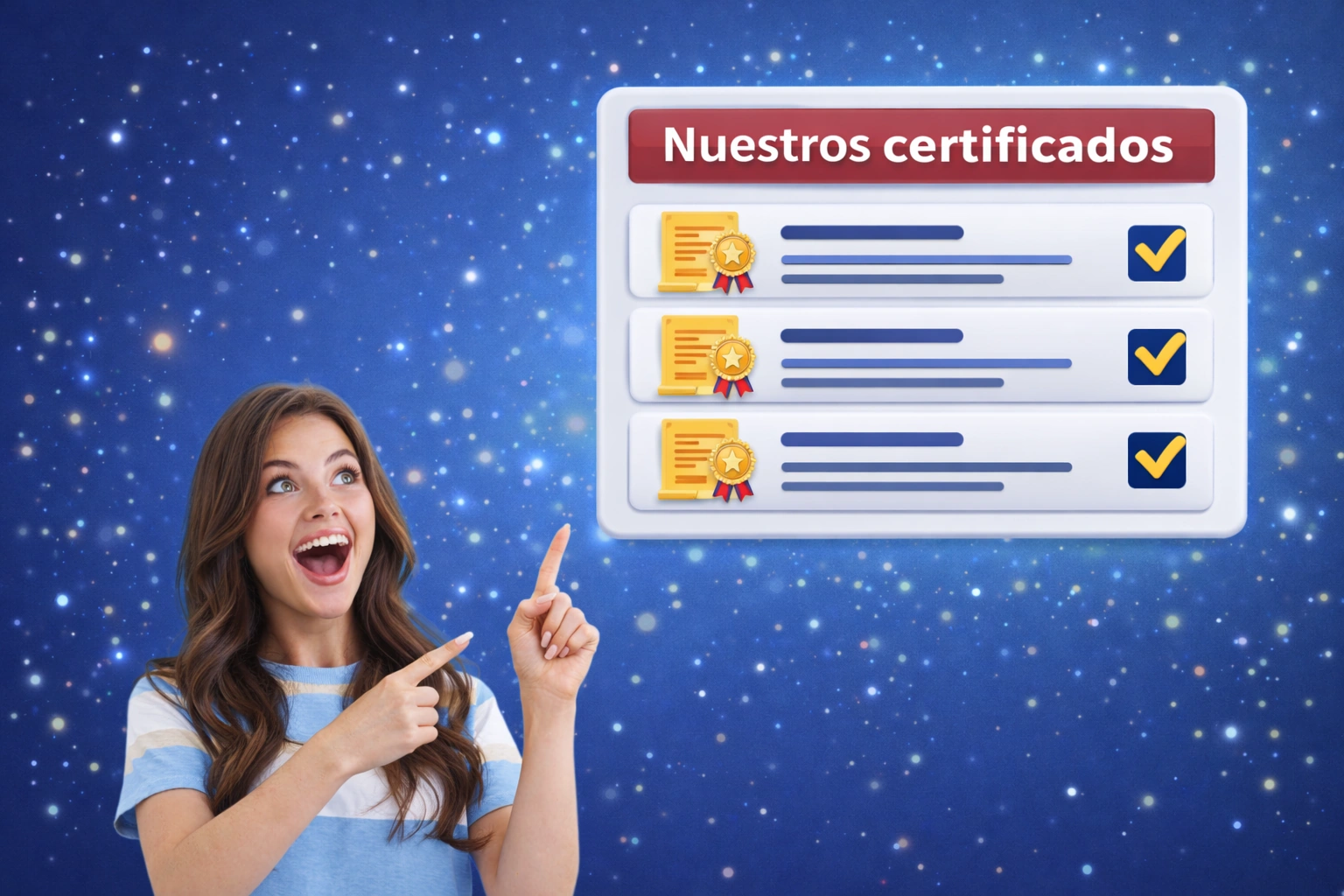Nuestros Certificados - Conoce nuestras certificaciones